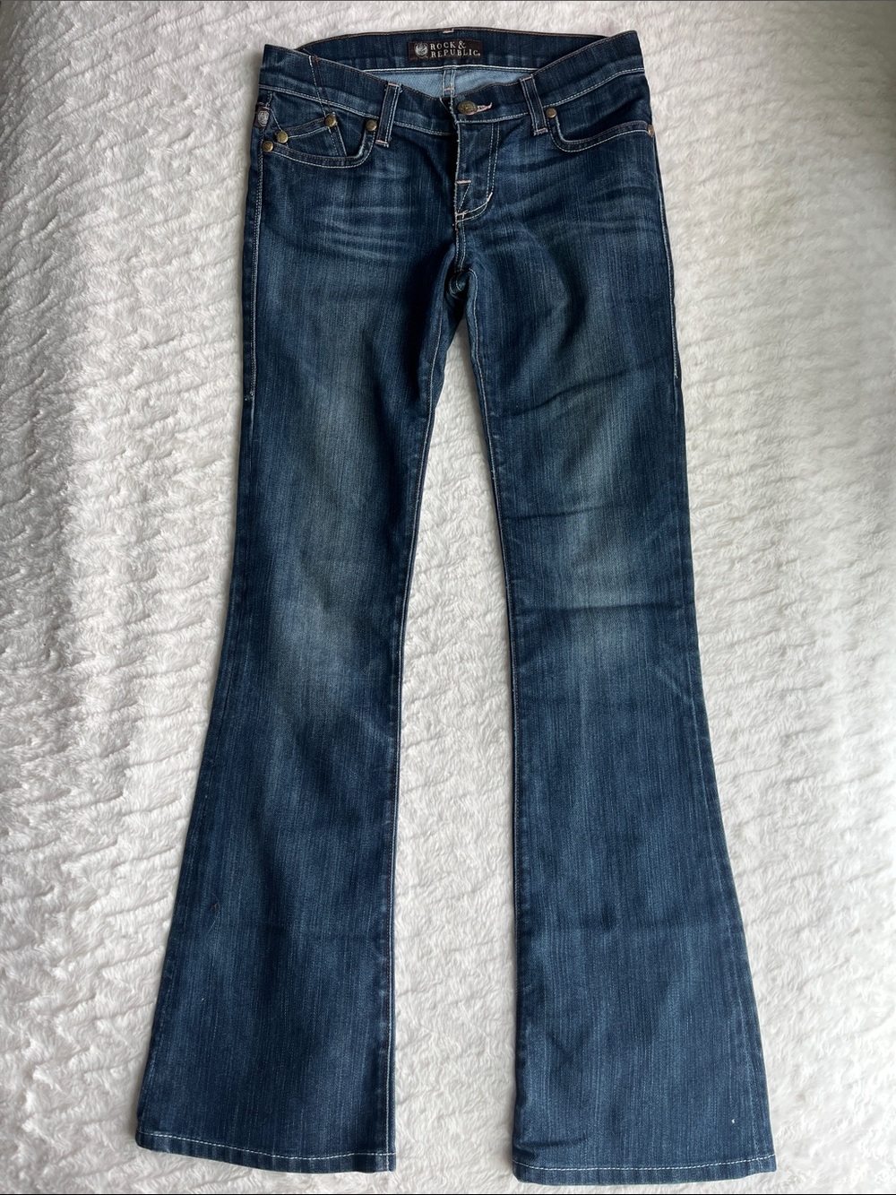 Rock & Republic Dark Wash Flare Jeans